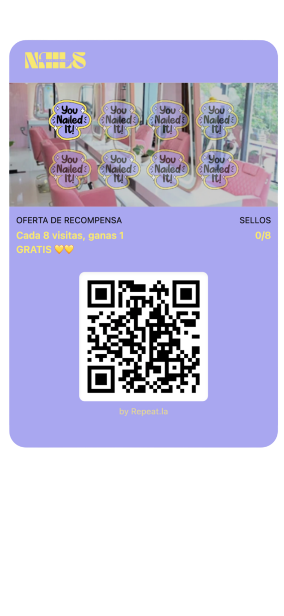 Tarjeta de fidelidad